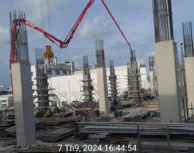 Thi công trọn gói nhà xưởng trong KCN VSIP II – TP. Thủ Dầu Một