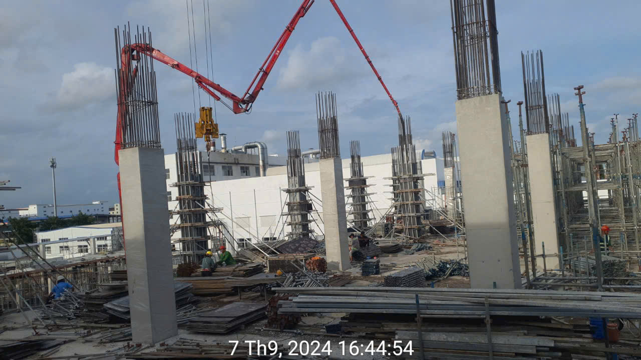 Thi công trọn gói nhà xưởng trong KCN VSIP II – TP. Thủ Dầu Một