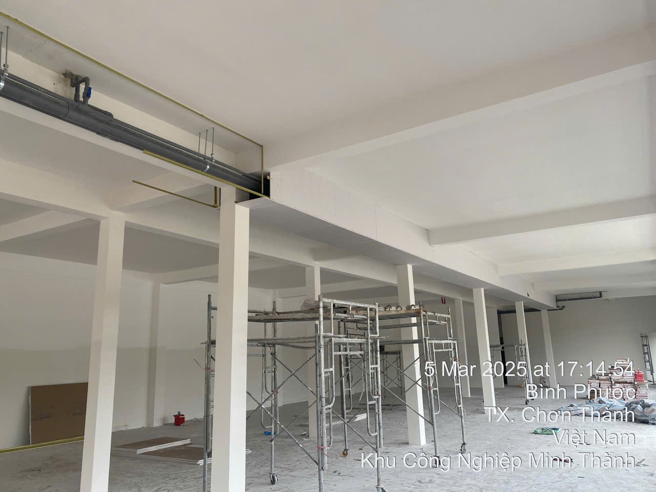 THI CÔNG NHÀ XƯỞNG TẠI BÌNH PHƯỚC