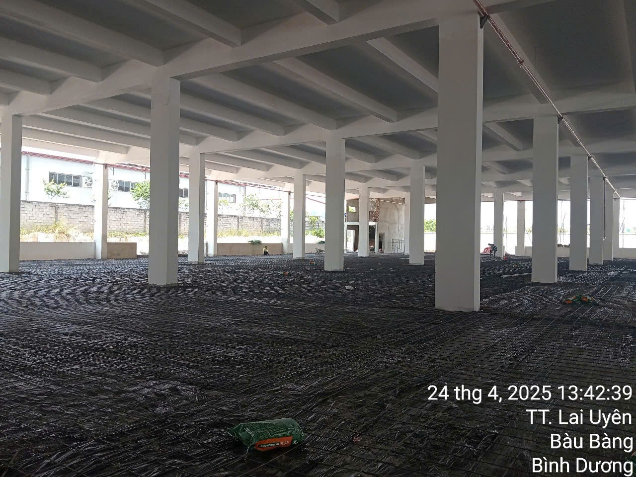 ĐỔ BÊ TÔNG ZOOM 1 (TỔNG 3 ZOOM) CÔNG TRÌNH NHÀ MÁY CÔNG TY TNHH LEKU